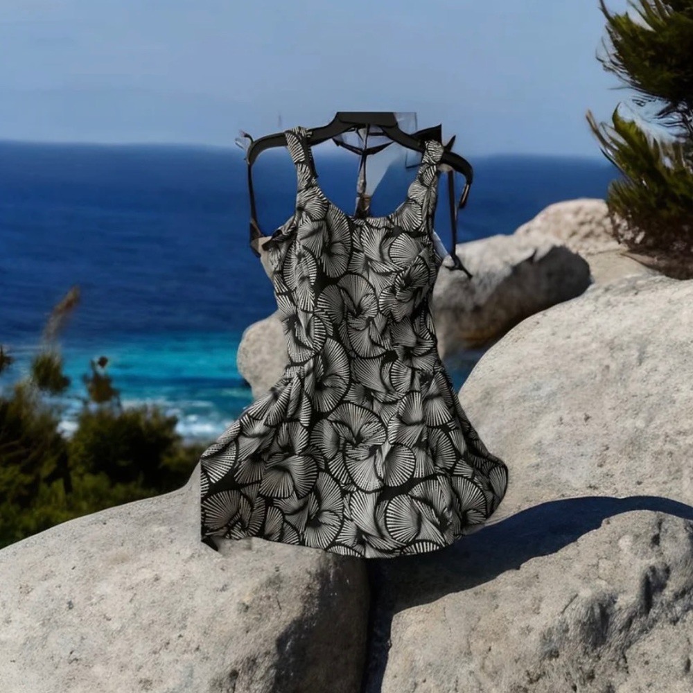 Women's Empire Waist Swimdress